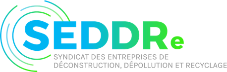 logo Syndicat des Entreprises de Déconstruction Dépollution et Recyclage SEDDRe